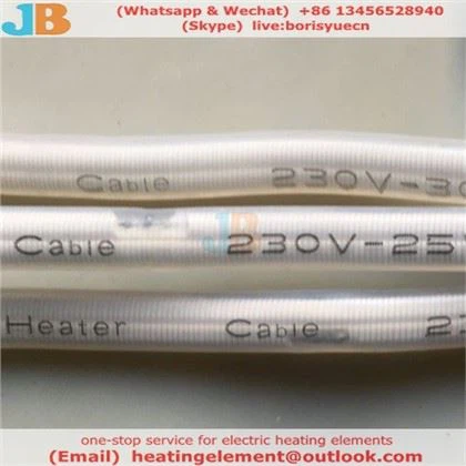 سخان السليكون المطاطي ذو الأسلاك الكهربائية الثابتة