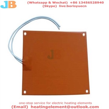 500 * 500 * 1.5 مللي متر 12 فولت 1500 واط سخان سيليكون مكون من أربعة ثقوب مع ...